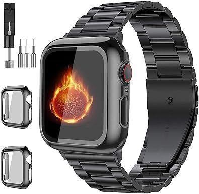 Stainless Steel Metal XL large iWatch Band