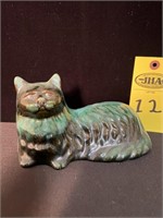 Vintage Blue Mountain Pottery Cat Figurine