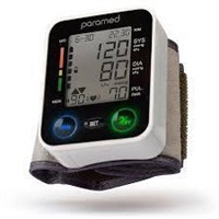 Paramed Wrist BP Monitor  One size  White