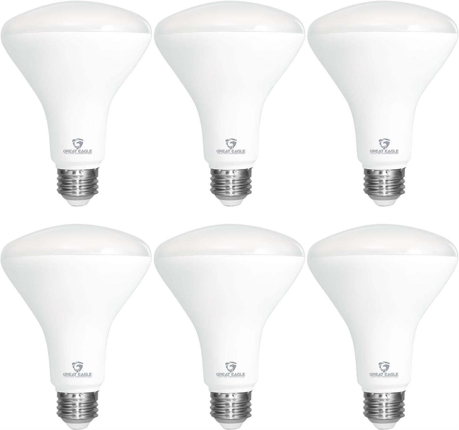 BR30 LED Bulb 11W  Soft White 6-Pack