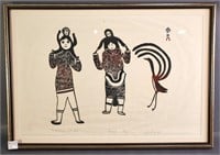 Indigenous Print by L. Qinnuavuak