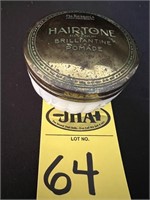 Vintage Mckesson's Hairtone Pomade Jar