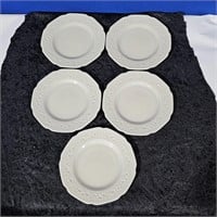 5 Indiana Custard plates