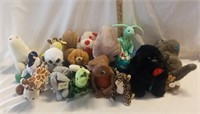 Variety of Teddy Bears & Beanie Babies