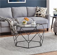 Firstime & Co Geometric Glam Coffee Table