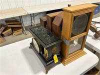 (5) Clocks and Cases For Parts