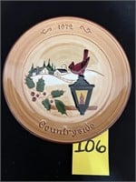 Glen View Pottery 1972 Plate 8.5" R
