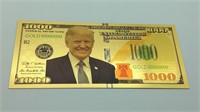 Donald Trump Gold Bill