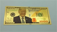 Donald Trump Gold Bill