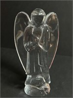 BACCARAT Crystal angel with harp.