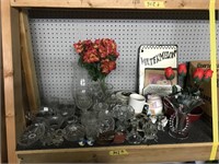 Lot of  Various Vintage Glassware