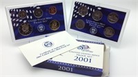 2001 U.S Mint Proof Set