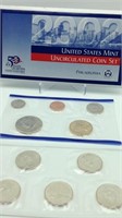 2002 U.S Mint Uncirculated Coin Set Philadelphia