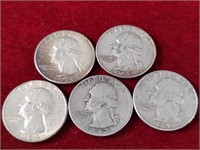 5 More Silver Quarters