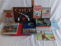 Hardcover Books-Colt 175 Years, Hunting, Fishing