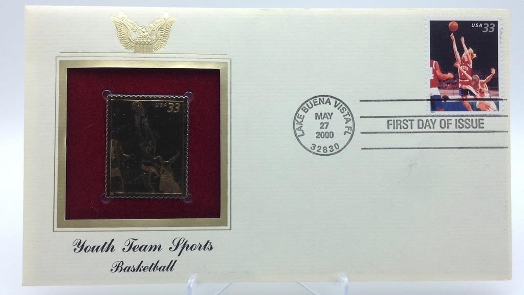 First Day Issue Stamp "Youth Team Sports