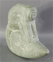 Inuit 'Legend' Soapstone Sculpture