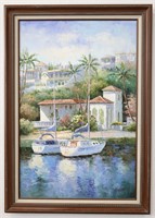 Original Oil Painting Singed by Gianni