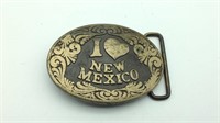 I love New Mexico Belt Buckle