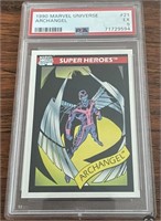 1990 Marvel Universe #21 Archangel Card