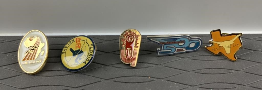 Vintage Selection of Sporting Event Pins
