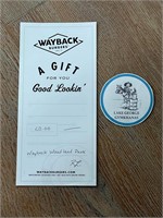 $20 gift card to Wayback Burgers in Woodland Park