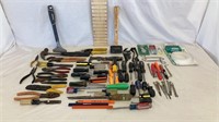 Assorted Hand Tools & Supplies