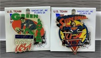 Vintage Collectable Track and Field Pins
