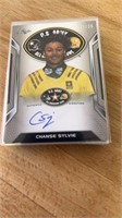 Autograph Football Card Chanse Sylvie