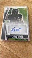 Autograph Football Card Jared Smart