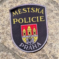 CZECH REPUBLIC PRAHA POLICE PATCH