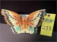 Relpo Butterfly Wall Pocket/ Planter 6" H