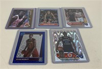 Selection of 5 Basketball Cards