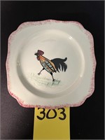 Blue Ridge Pottery " High Stepper" 6" Plate