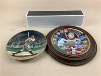 Collection of Commemorative Baseball Plates