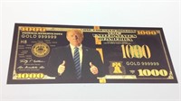 Donald Trump Gold/Black Bill