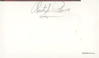 Sports artist Christopher Paluso signature
