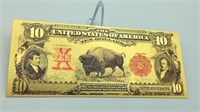 American Gold Collectible Bank Note
