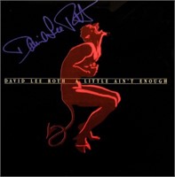 David Lee Roth signed "A Little Ain't Enough" albu