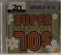 Super Hits Of The 70s CD. 5x6 inches