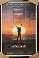 Peter Bogdanovich Mask signed original movie poste