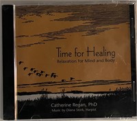 Catherine Regan Time For Healing CD. 5x6 inches