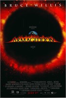 Armageddon 1998 original double-sided one sheet po