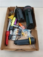 Flashlights and batteries