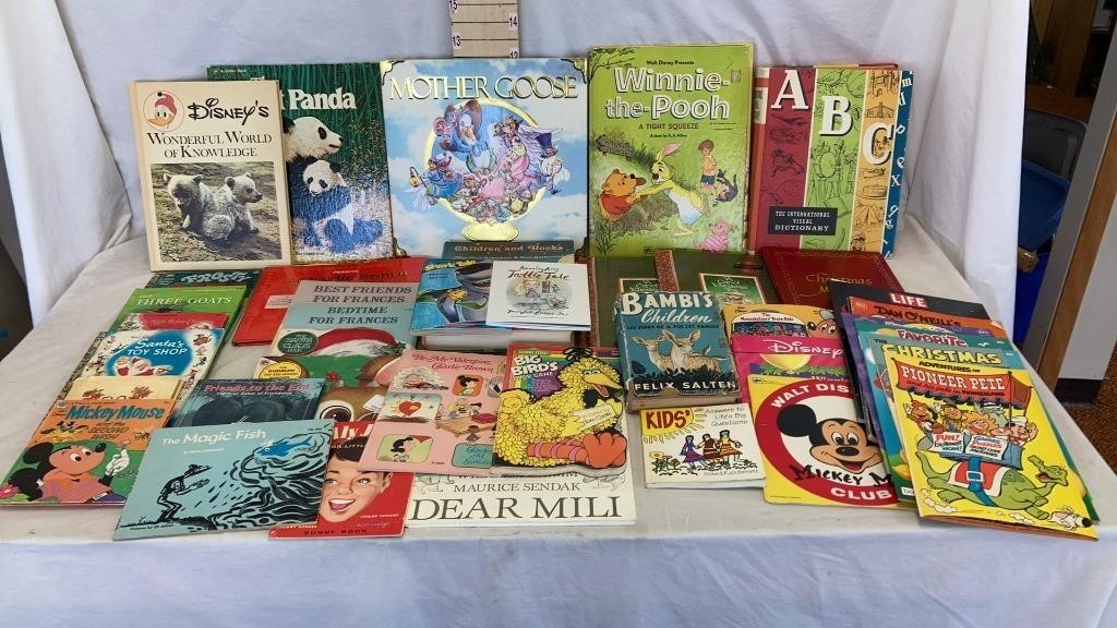 Children’s Books, Comics, Coloring Books