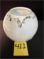 Dithridge Footed E A P G Globe Vase 6"