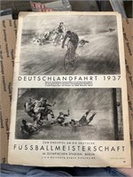 VTG GERMAN 1937 CYCLING ADVERTISING