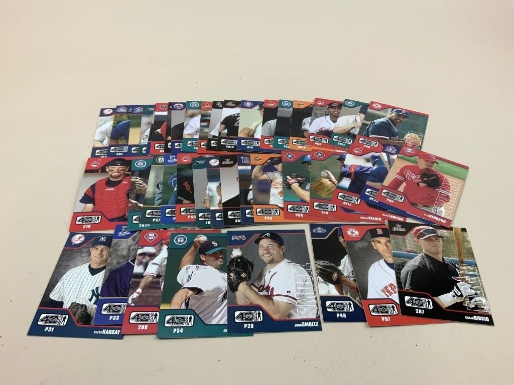 Lot of 2002 Upper Deck Baseball Cards