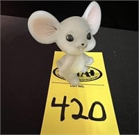 Mini Fenton Hand Painted Mouse