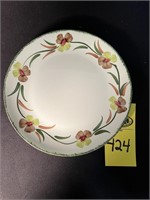 Blue Ridge Pottery 9.5" Flower Fantasy Plate